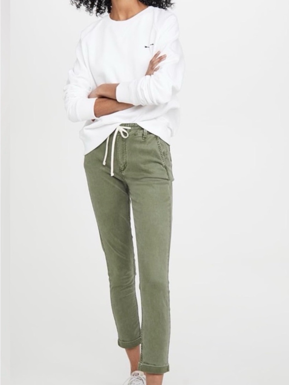 Paige Christy Pant in Vintage Coastal Green - size 27